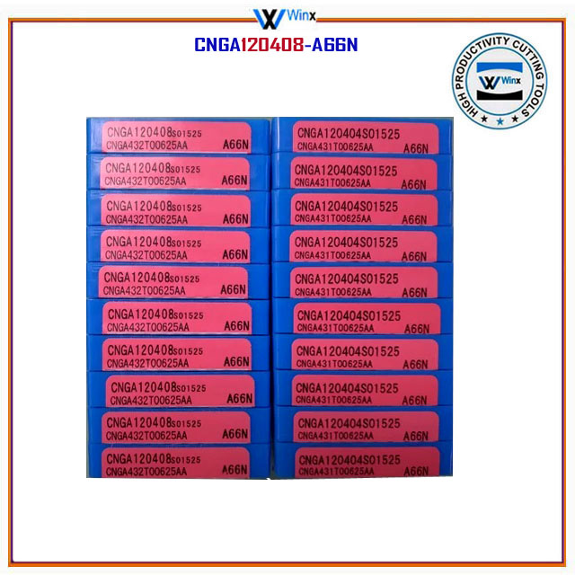 CNGA120408-A66N(KYOCERA) PACK OF 10 INSERTS