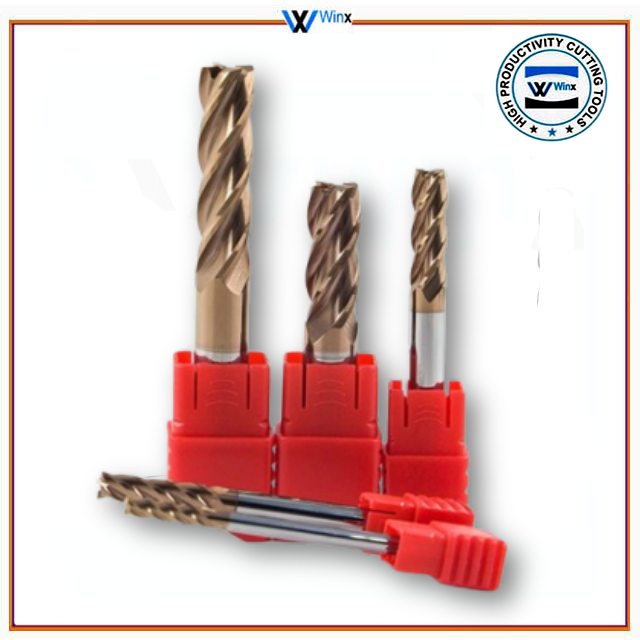 SOLID CARBIDE ENDMILL 4FLUTE (55HRC)